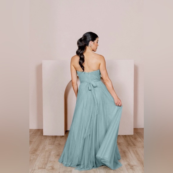 Rosalie Tulle Convertible Dress by Revelry - Picture 2 of 6